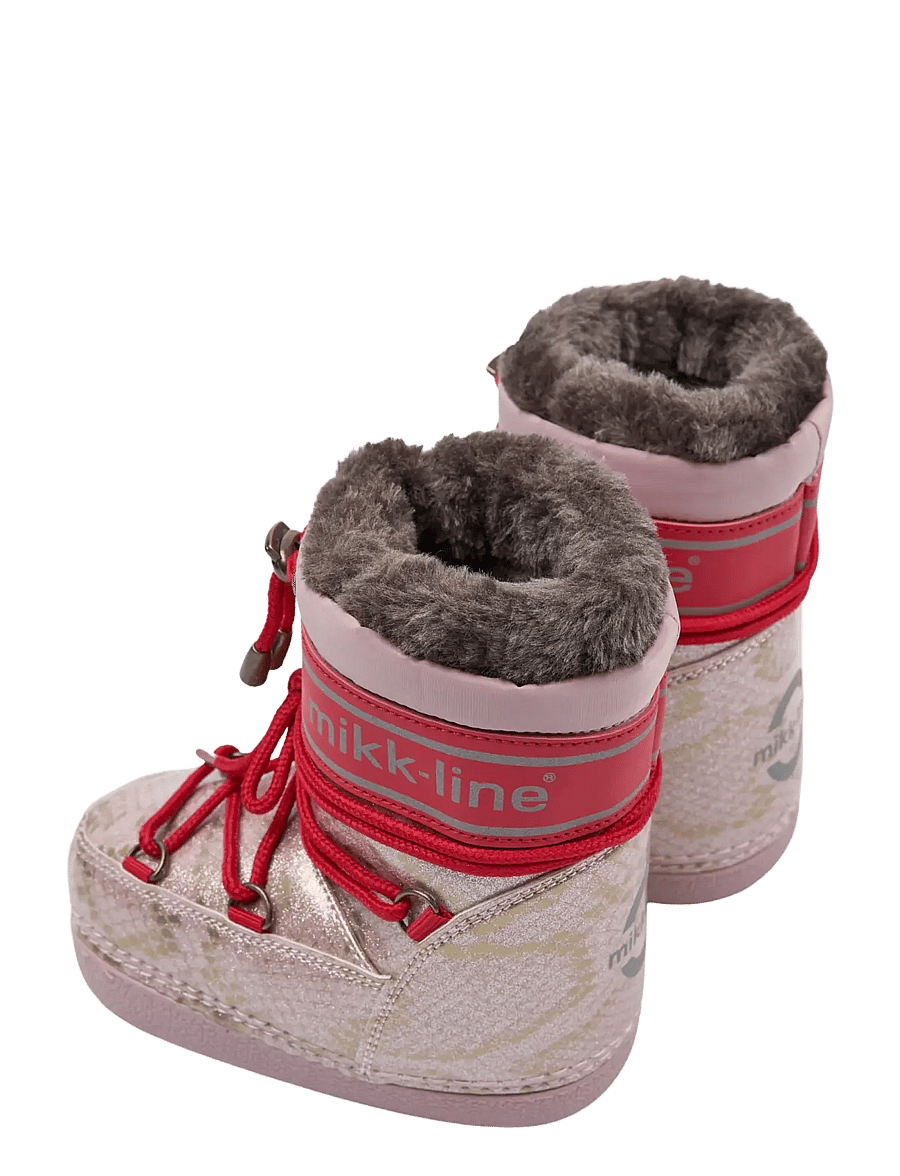 mikk-line - Snow Boot Glitter Polished - adobe rose - 3