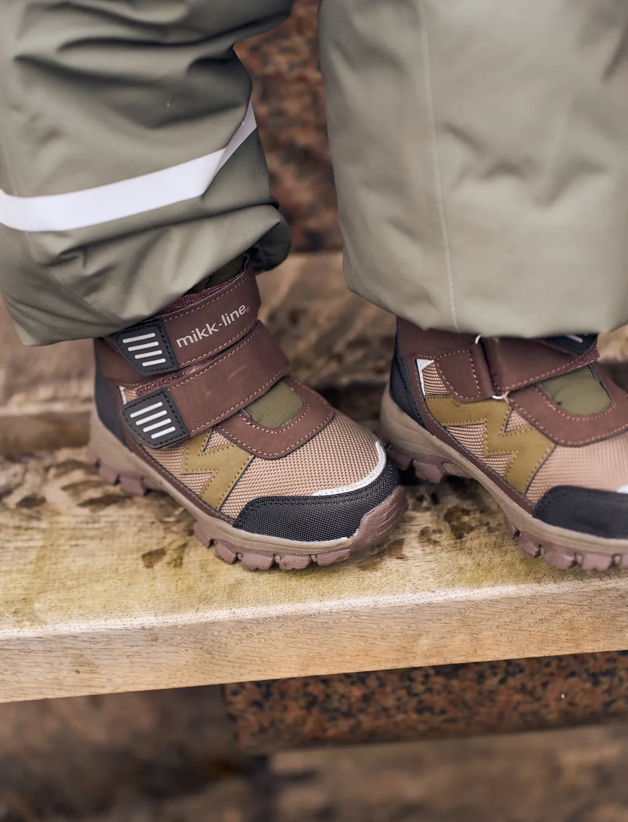 mikk-line - Winter Boot Tex Velcro - autumn savings - kombu green - 5