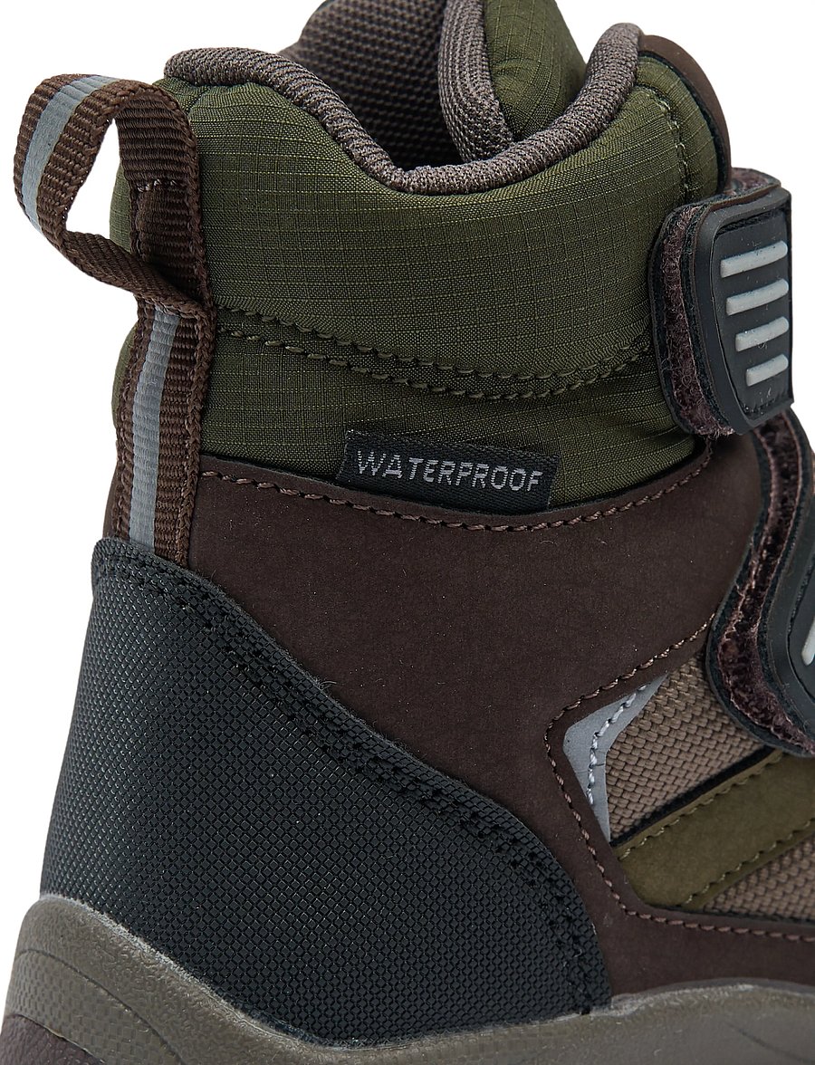mikk-line - Winter Boot Tex Velcro - kombu green - 5