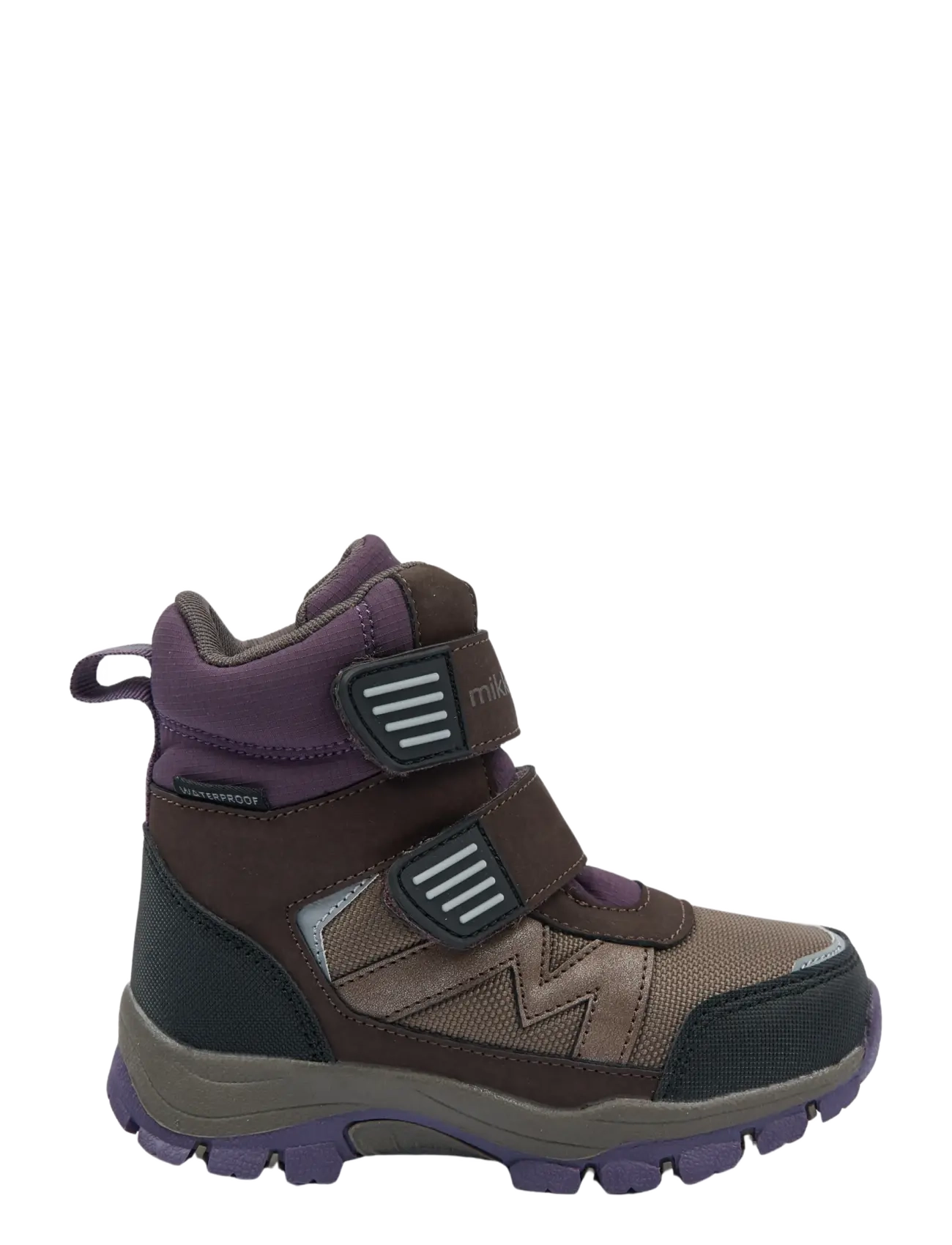mikk-line - Winter Boot Tex Velcro - vinterstövlar - plum perfect - 1