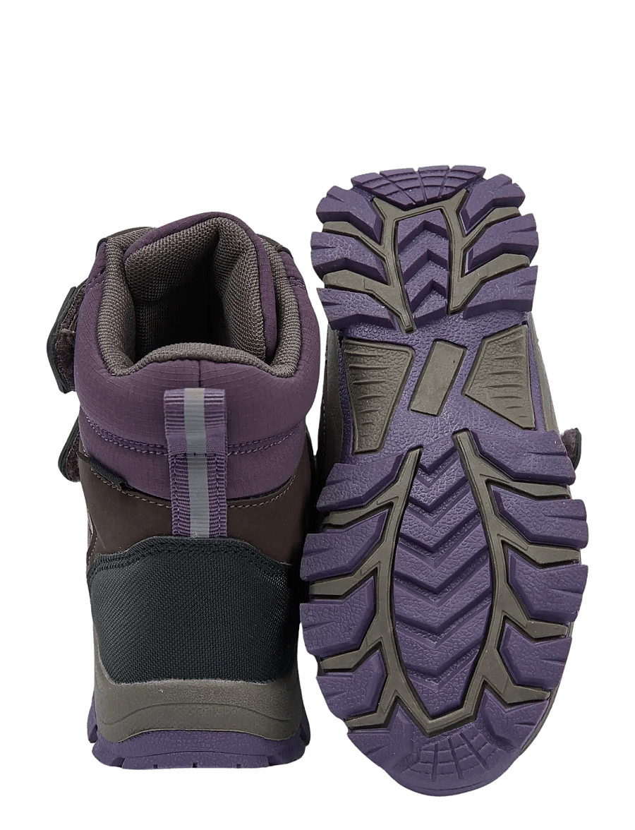 mikk-line - Winter Boot Tex Velcro - vinterstövlar - plum perfect - 2