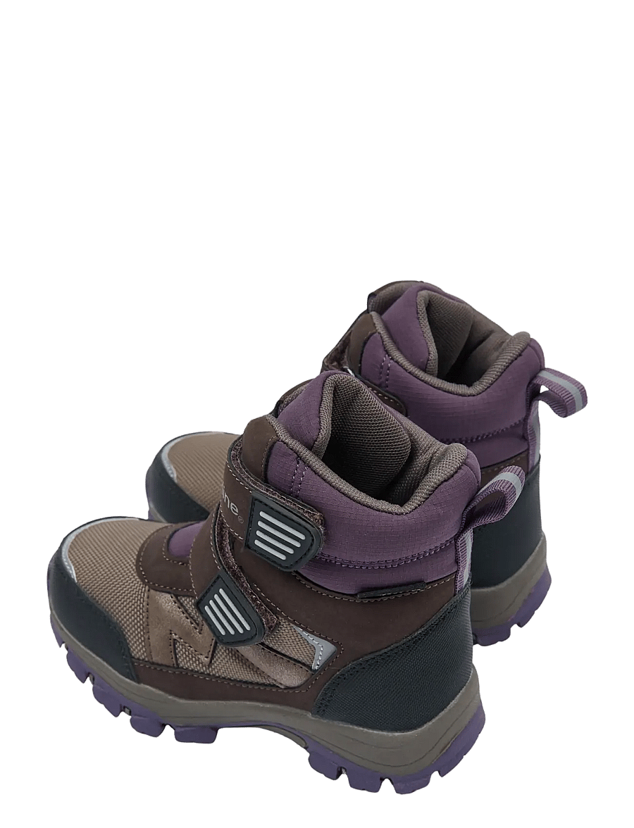 mikk-line - Winter Boot Tex Velcro - vinterstövlar - plum perfect - 3