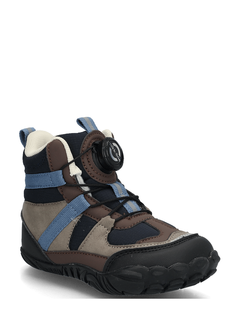 mikk-line - Winter Boot Tex Spin Barefoot - vinterstövlar - blue nights - 0