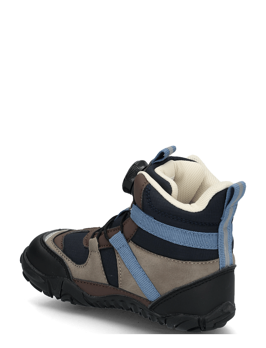 mikk-line - Winter Boot Tex Spin Barefoot - vinterstövlar - blue nights - 1
