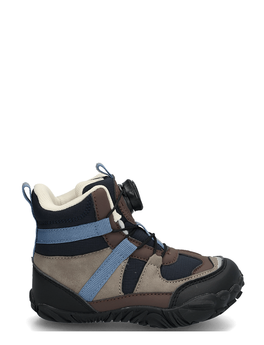 mikk-line - Winter Boot Tex Spin Barefoot - vinterstövlar - blue nights - 2