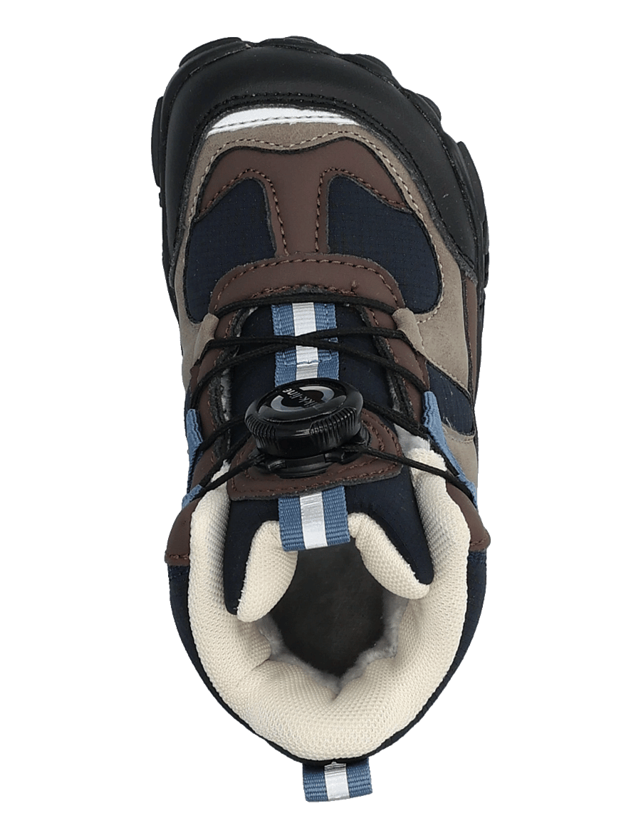 mikk-line - Winter Boot Tex Spin Barefoot - vinterstövlar - blue nights - 3