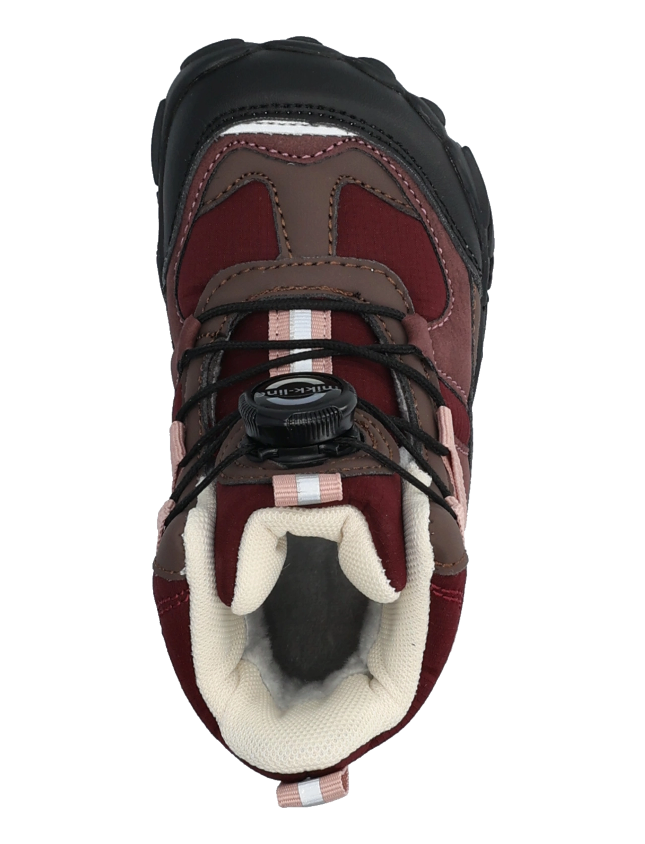 mikk-line - Winter Boot Tex Spin Barefoot - winter boots - catawba grape - 3