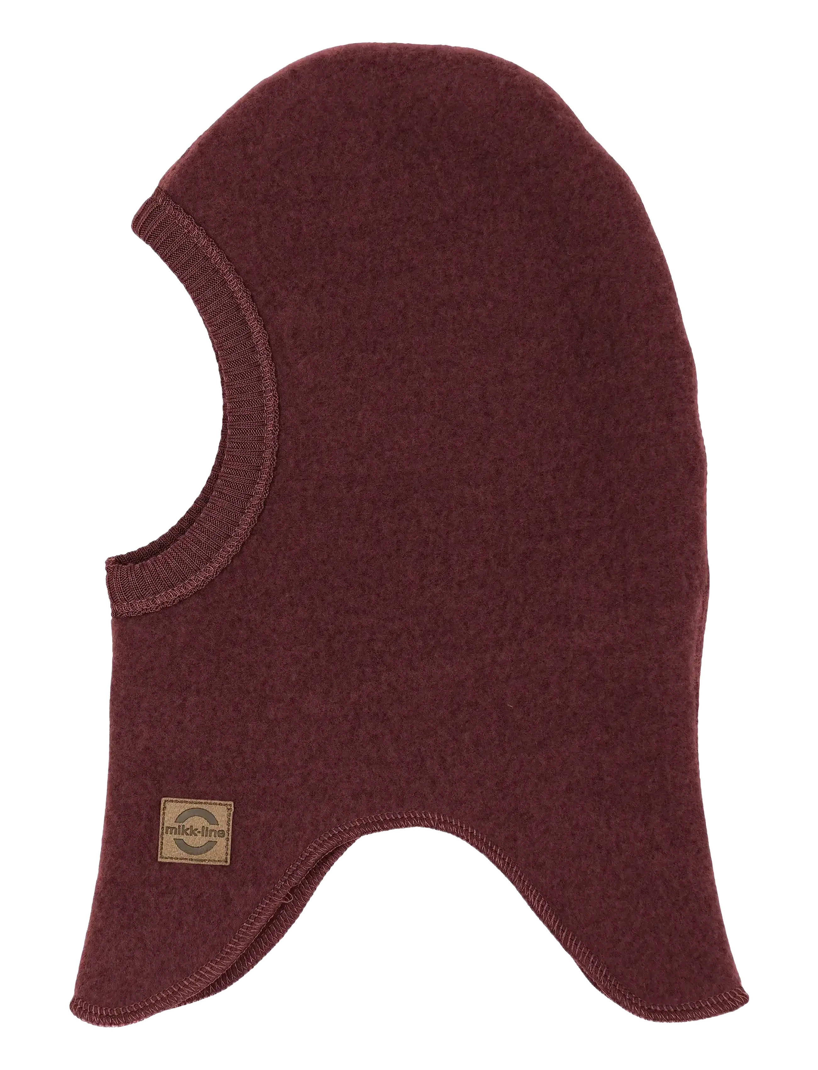 mikk-line Wool Fullface - 4 for 3 - RUM RAISIN / burgundy