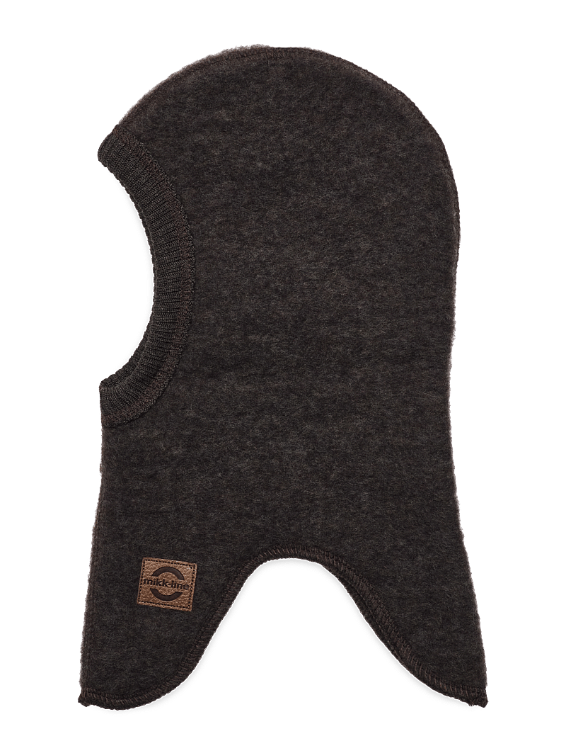 mikk-line - Wool Fullface - talveaksessuaarid - dark brown melange - 1