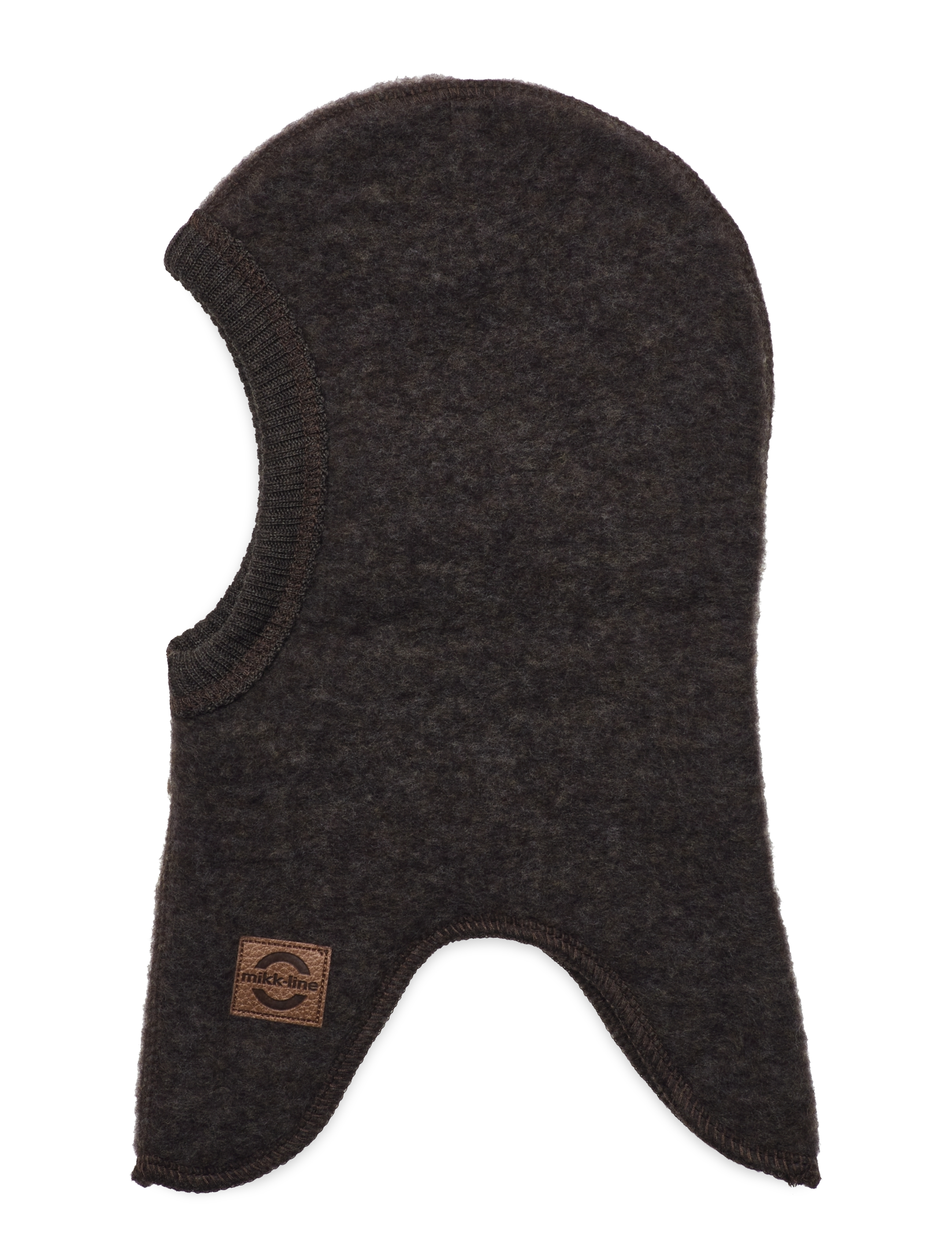mikk-line - Wool Fullface - accessoarer - dark brown melange - 1