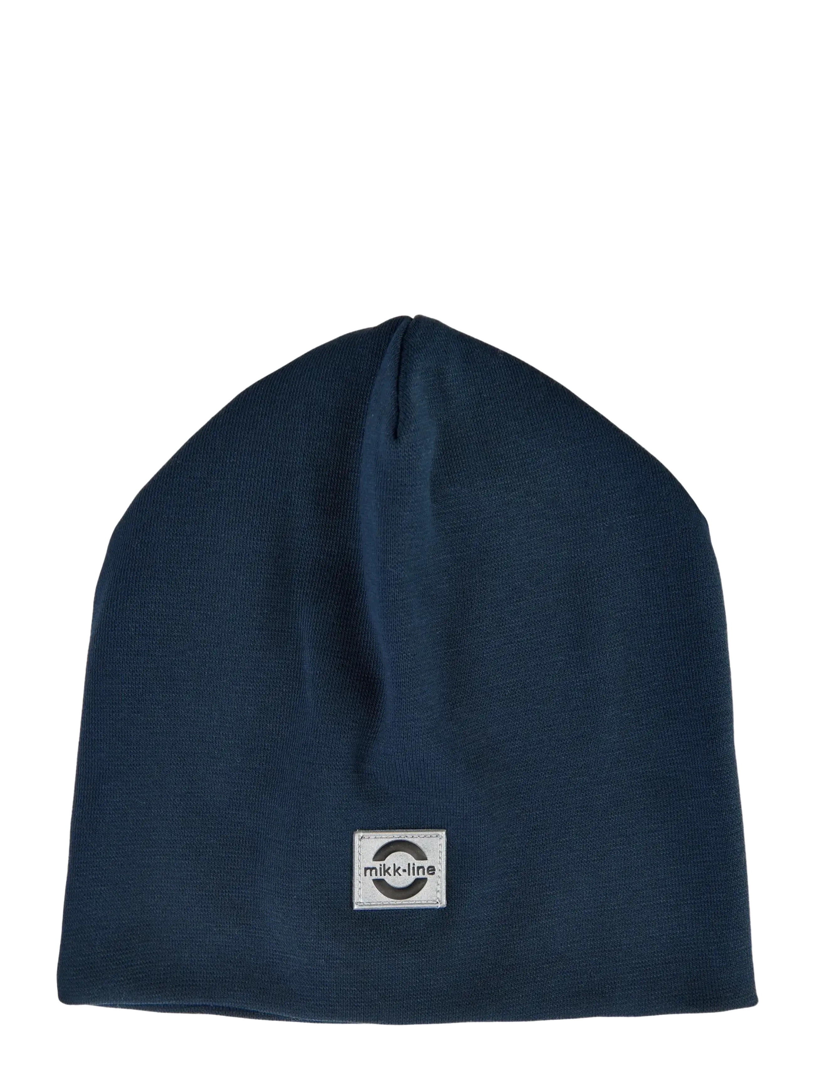 MIKK-LINE Baumwolle Hat - Solid Navy - 110/116 - Kinder