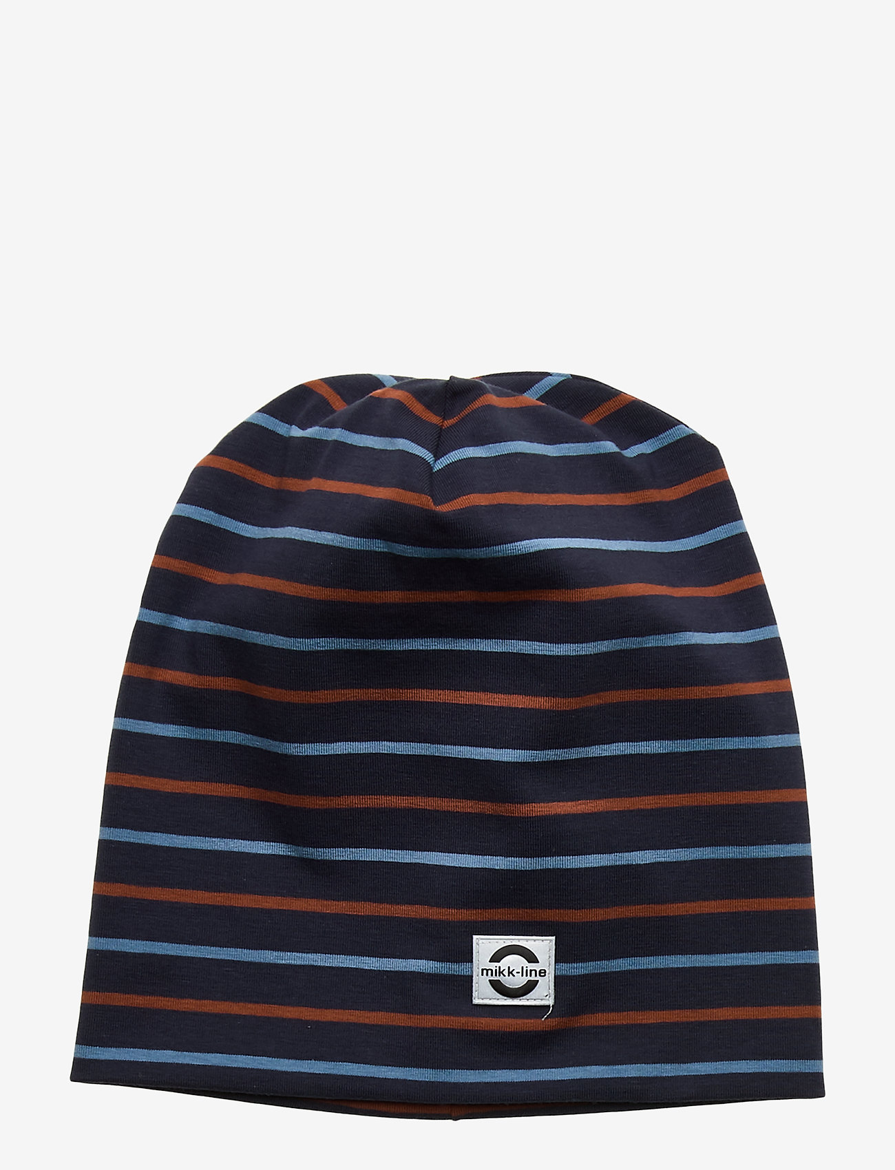 Mikk-Line - Cotton Hat Multi Stripe - blue nights - 0
