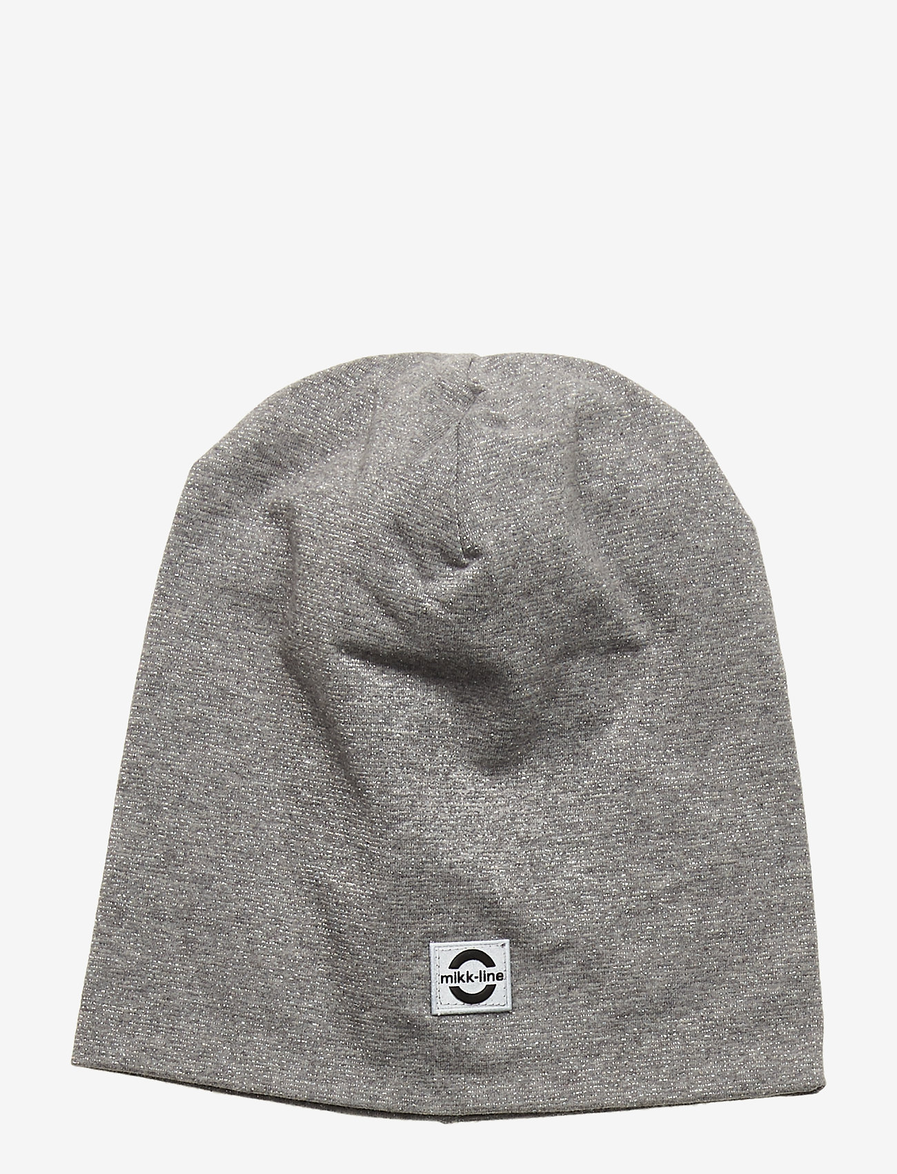 Cotton Lurex Hat - LIGHT GREY MELANGE