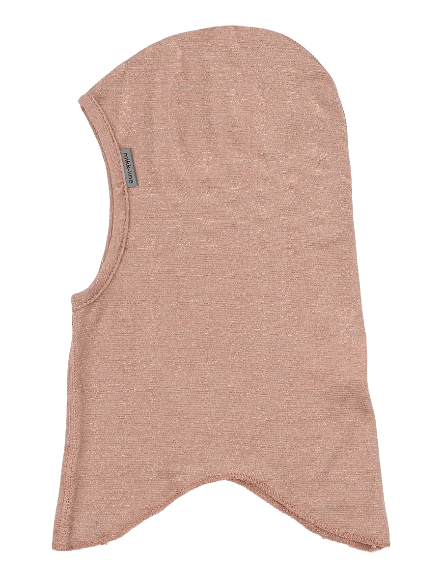 mikk-line - Viscose Lurex Balaclava - vetrar fylgihlutir - ash rose - 0