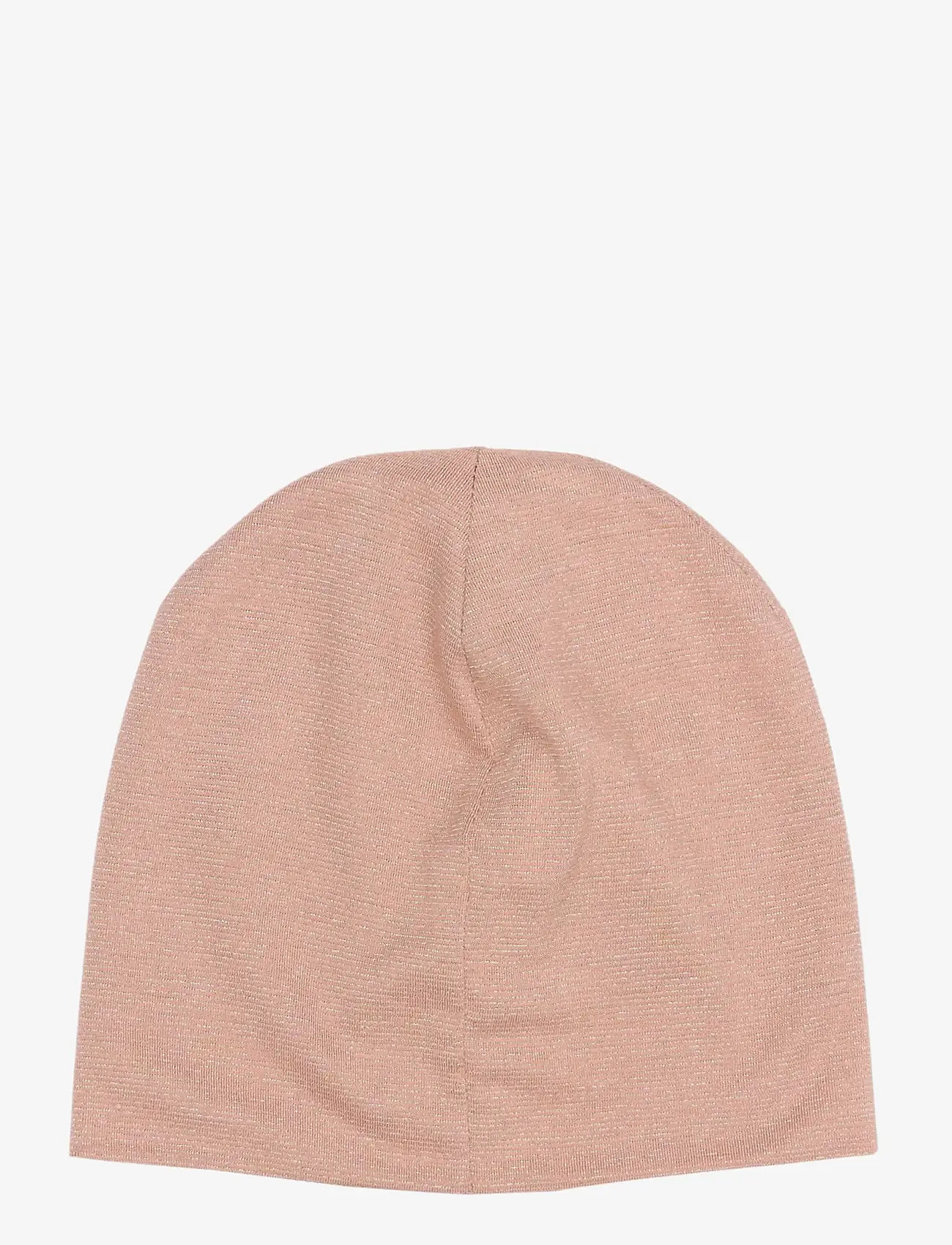 mikk-line - Viscose Lurex Hat - accessories - ash rose - 1