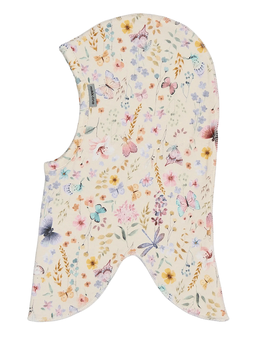 mikk-line - Viscose Elastane Balaclava AOP - winteraccessoires - butterfly aop - 1
