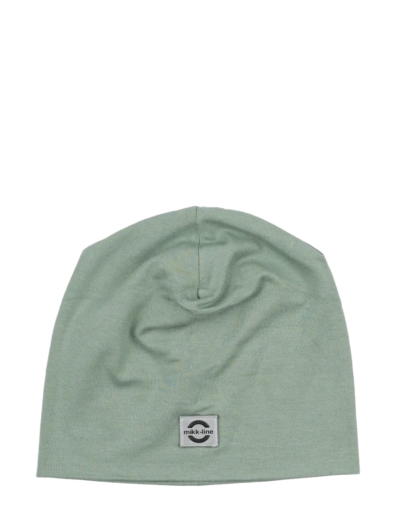 mikk-line Viscose Elastane Hat Solid, 74/80, Hats, Grün - Beanie, Kinder
