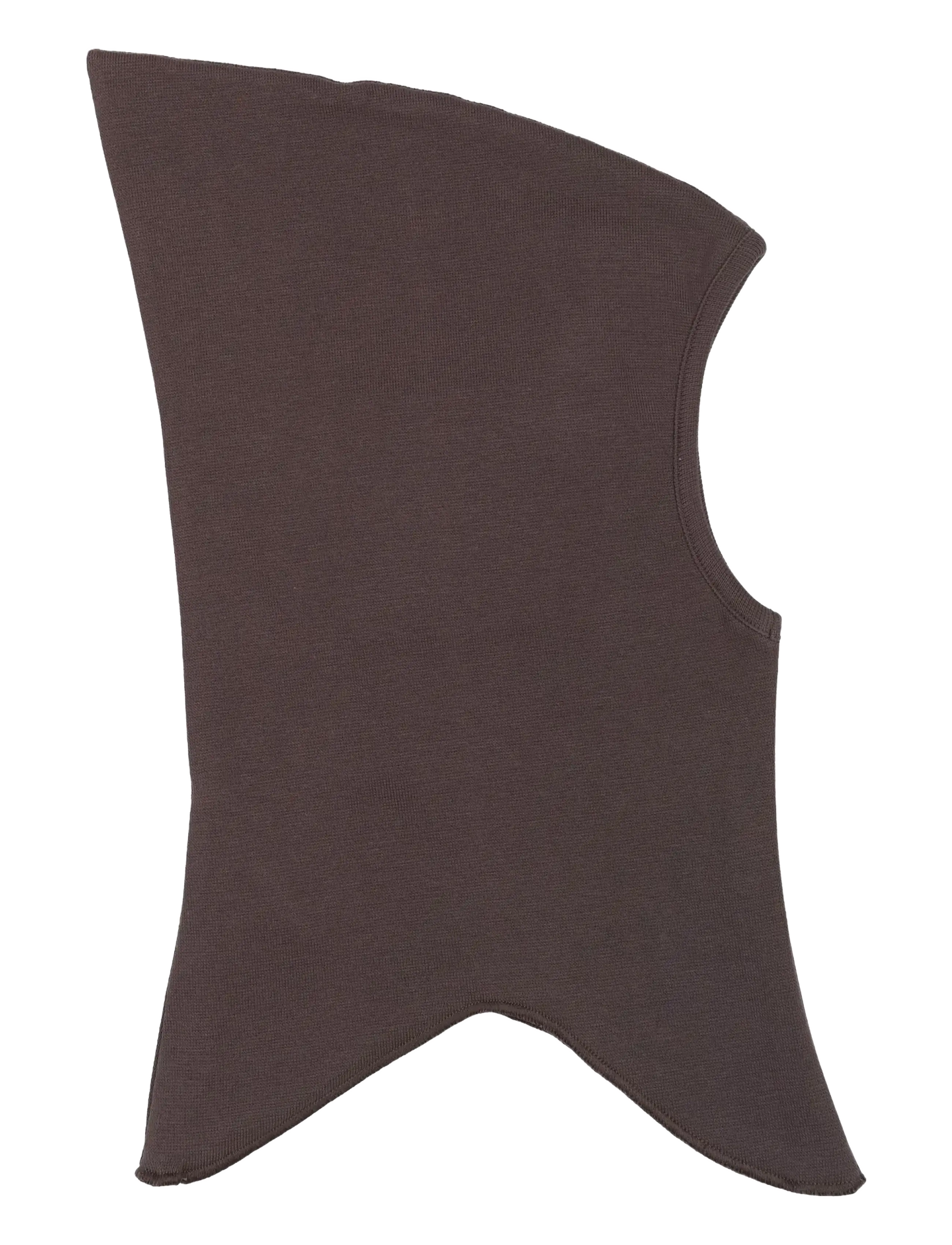 mikk-line - Cotton Balaclava with Bow - Double - tilbehør - raisin - 1