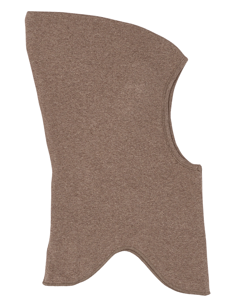 mikk-line - Cotton Balaclava with Bow - Double - winteraccessoires - melange denver - 1