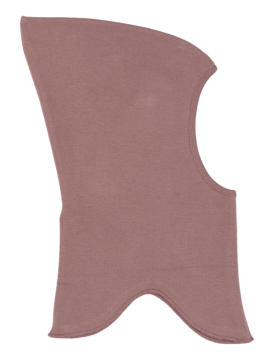 mikk-line - Cotton Balaclava with Bow - Double - talvised aksessuaarid - twilight mauve - 1