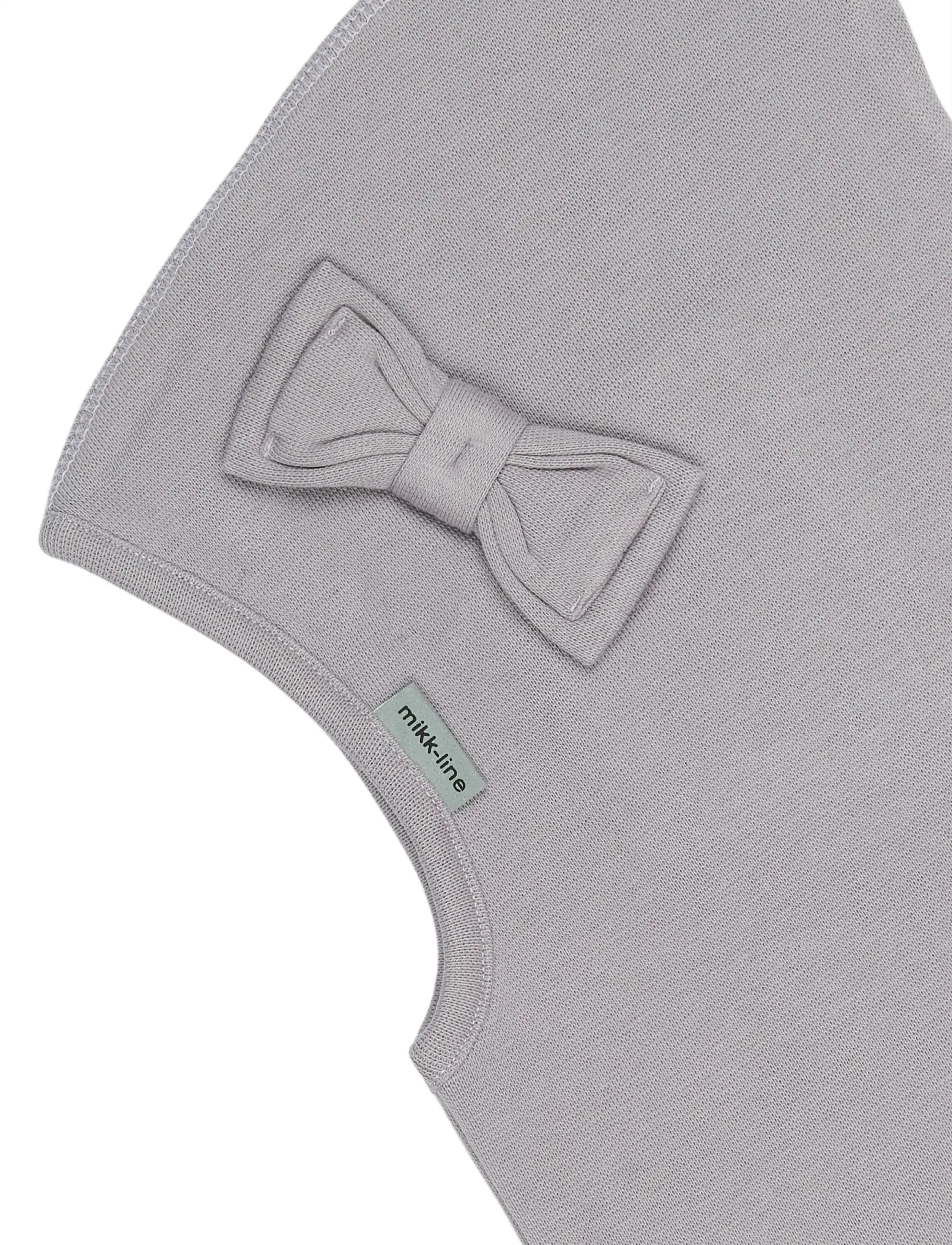mikk-line - Cotton Balaclava with Bow - Single - zubehör - lavender gray - 2