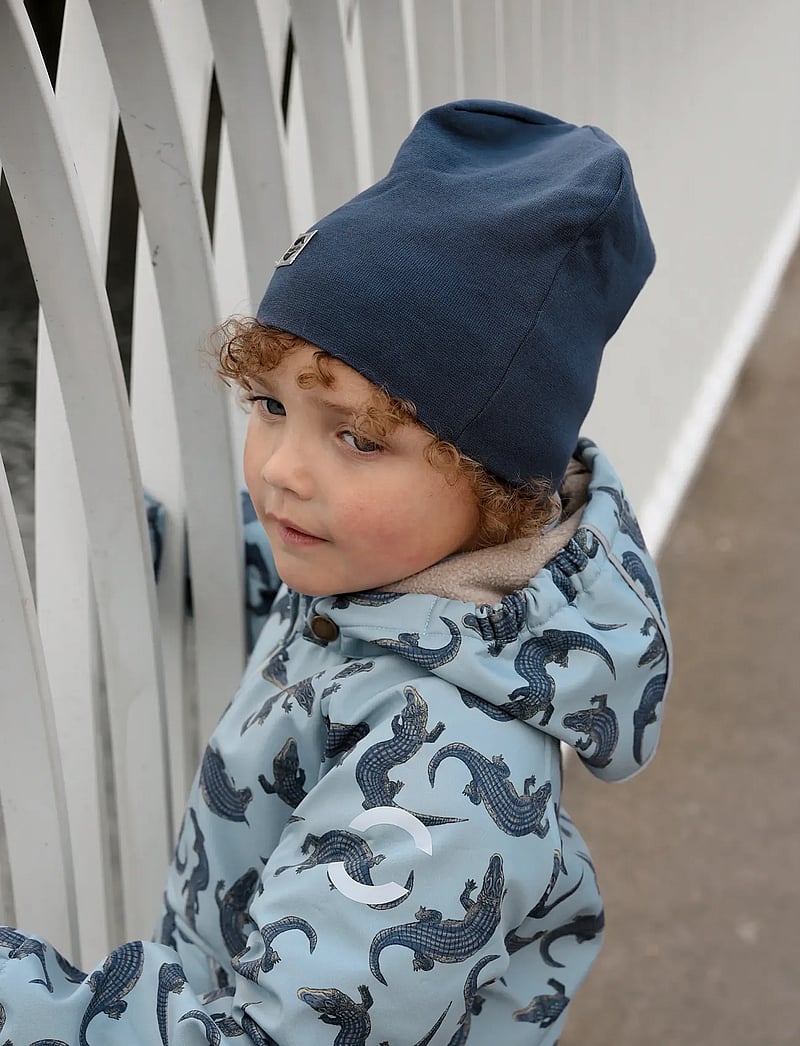 mikk-line - Cotton Hat - Solid - beanies - blue nights - 0