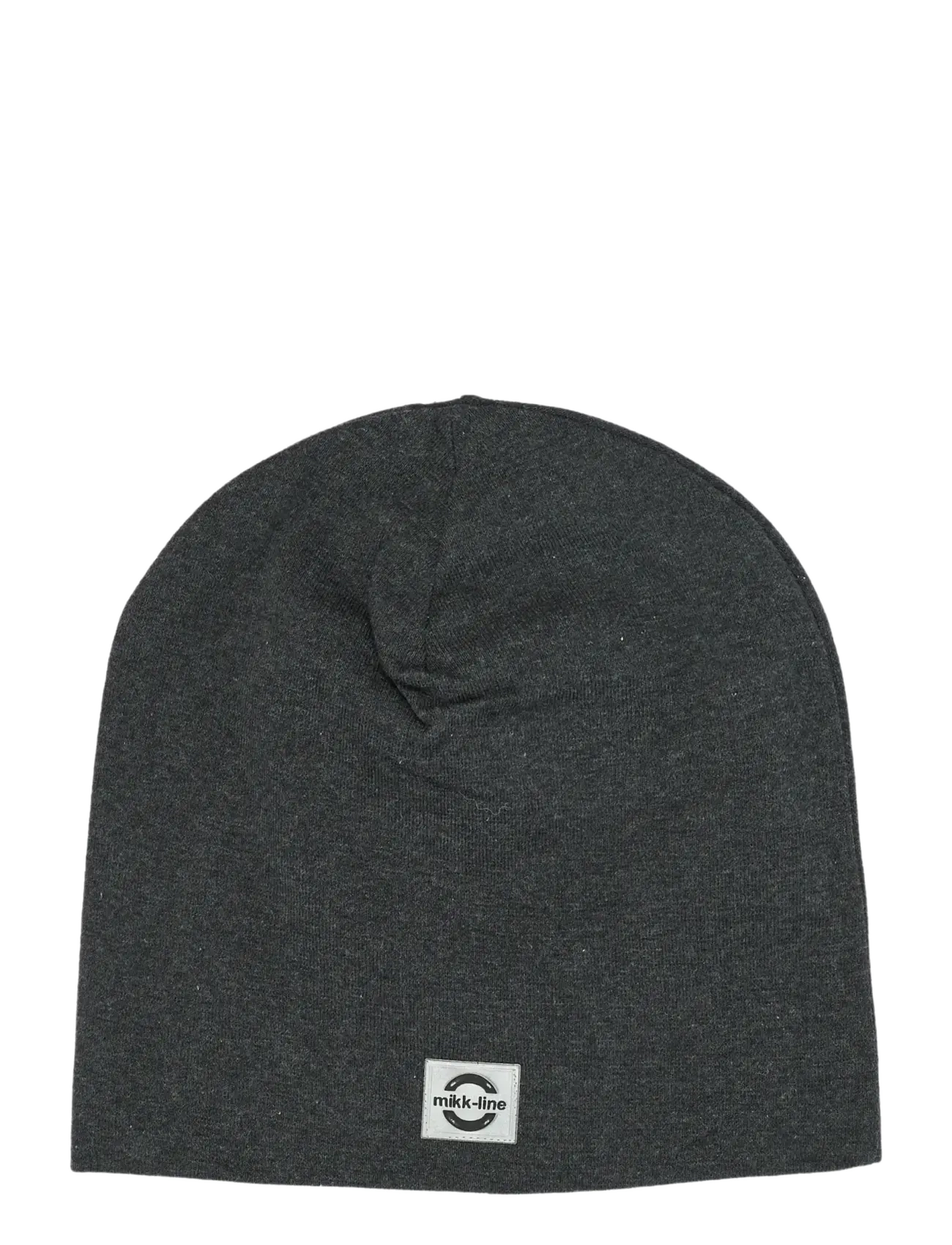 mikk-line Cotton Hat - Solid - Mikk-line - DARK GREY MELANGE / grey