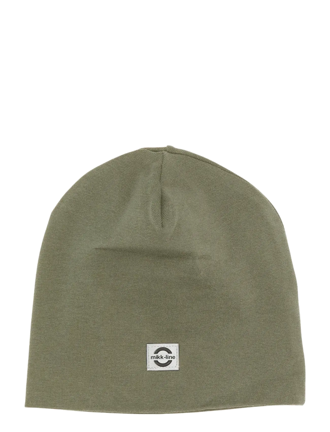 mikk-line Cotton Hat - Solid - Akcesoria - DUSTY OLIVE / khaki/green
