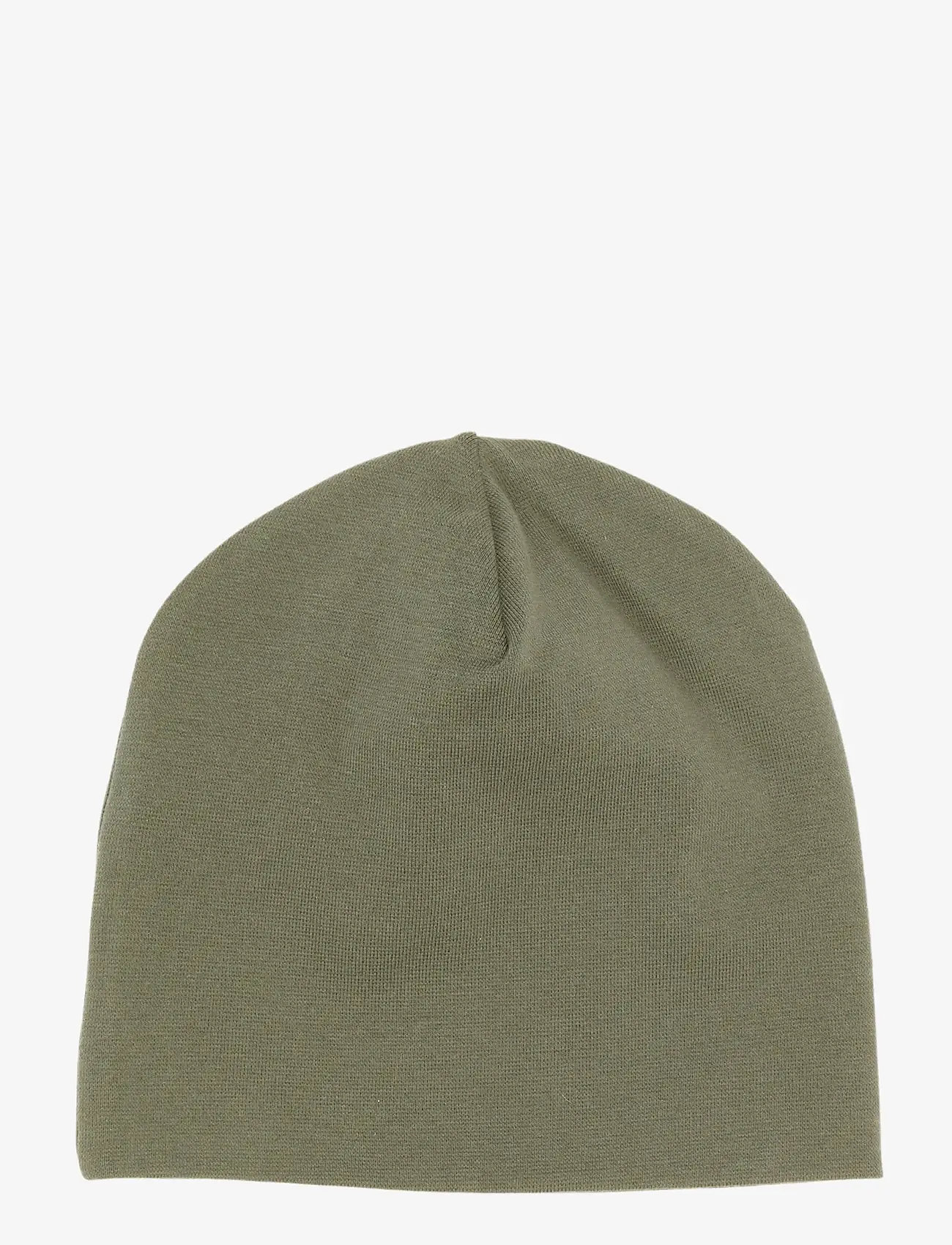 mikk-line - Cotton Hat - Solid - aksessuaarid - dusty olive - 1