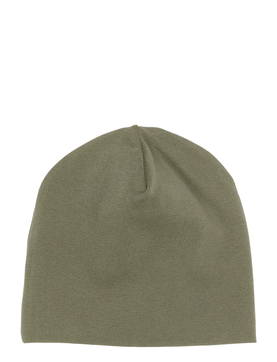 mikk-line - Cotton Hat - Solid - beanies - dusty olive - 1
