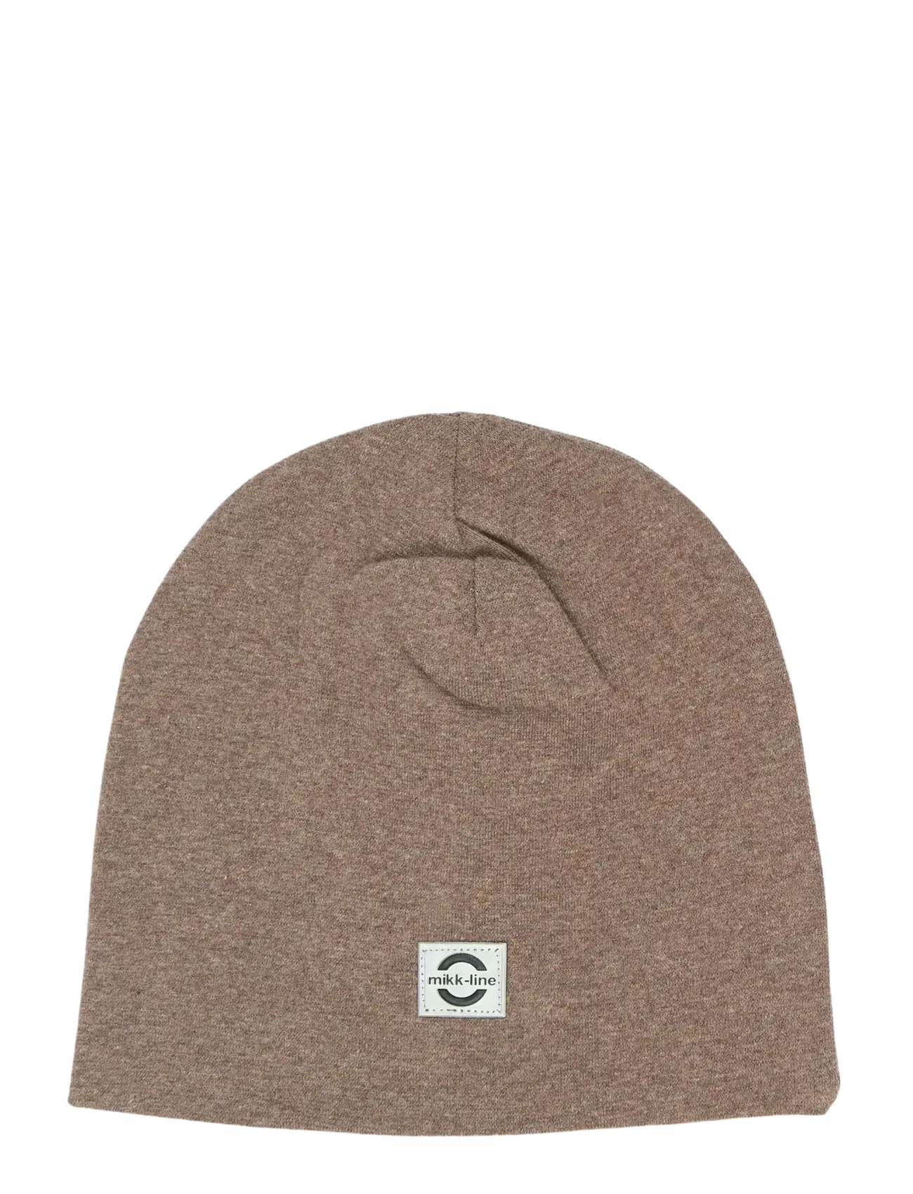 mikk-line Cotton Hat - Solid - mikk-line - MELANGE DENVER / beige