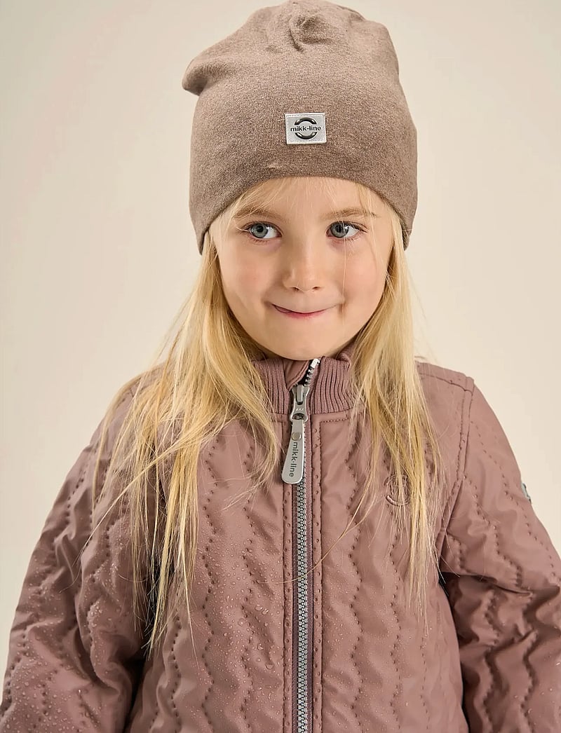 mikk-line - Cotton Hat - Solid - beanies - melange denver - 0
