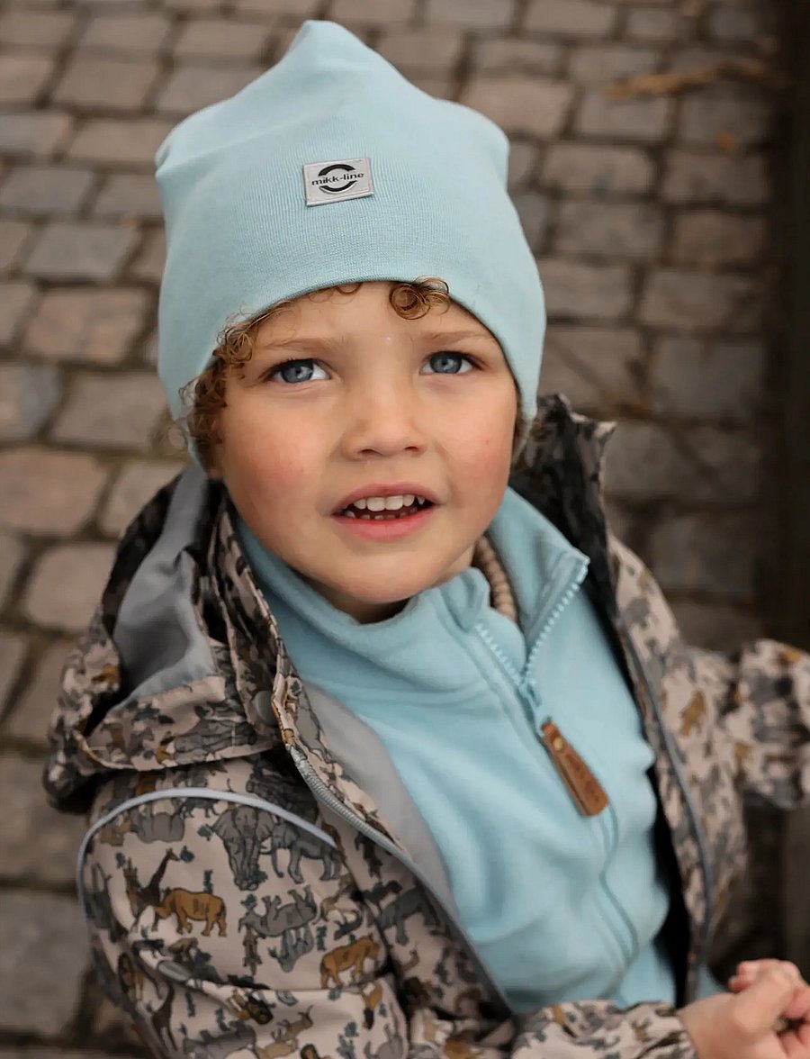 mikk-line - Cotton Hat - Solid - pipot - stone blue - 0