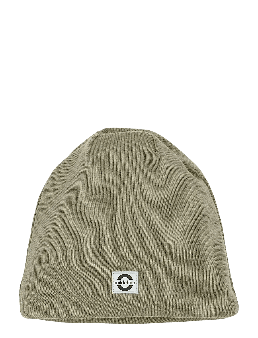mikk-line - Wool Hat - Solid - beanies - coriander - 0