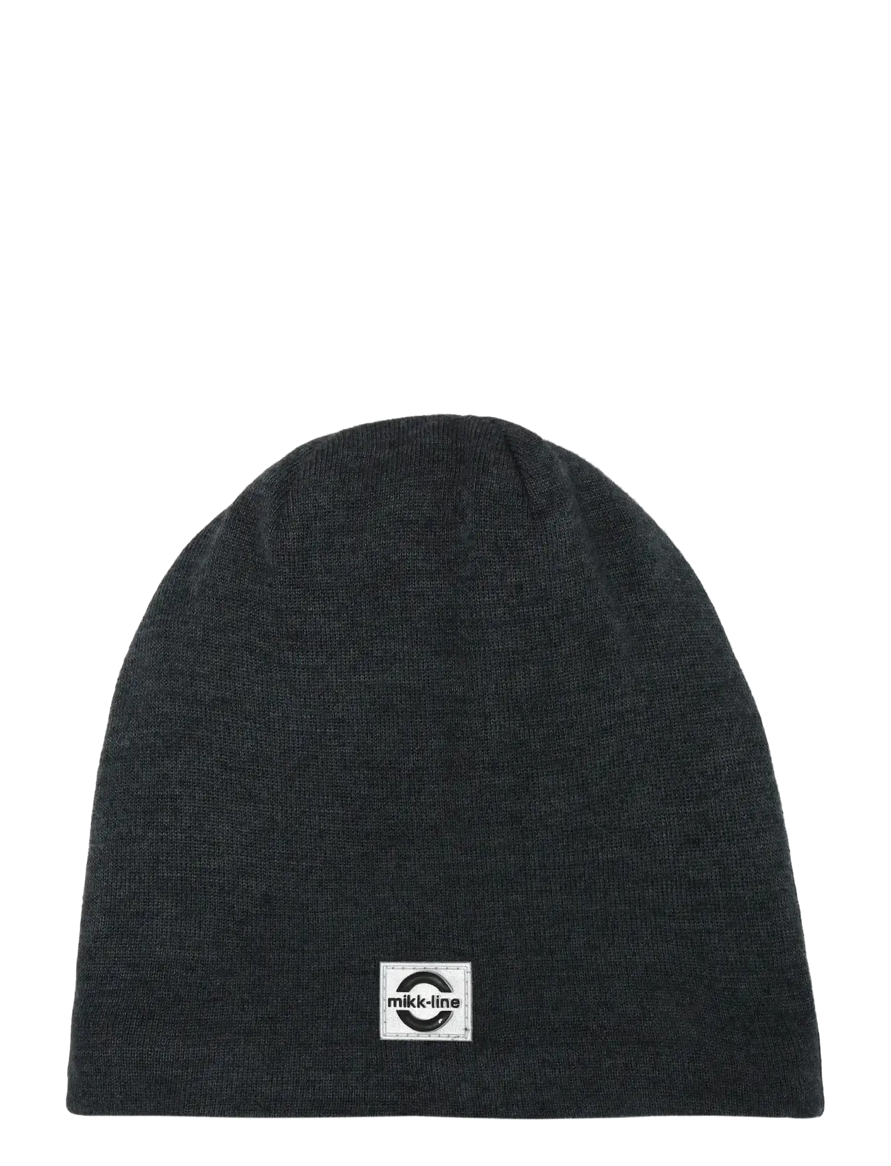 MIKK-LINE Wolle Hat - Solid Grau - 98/104 - Kinder