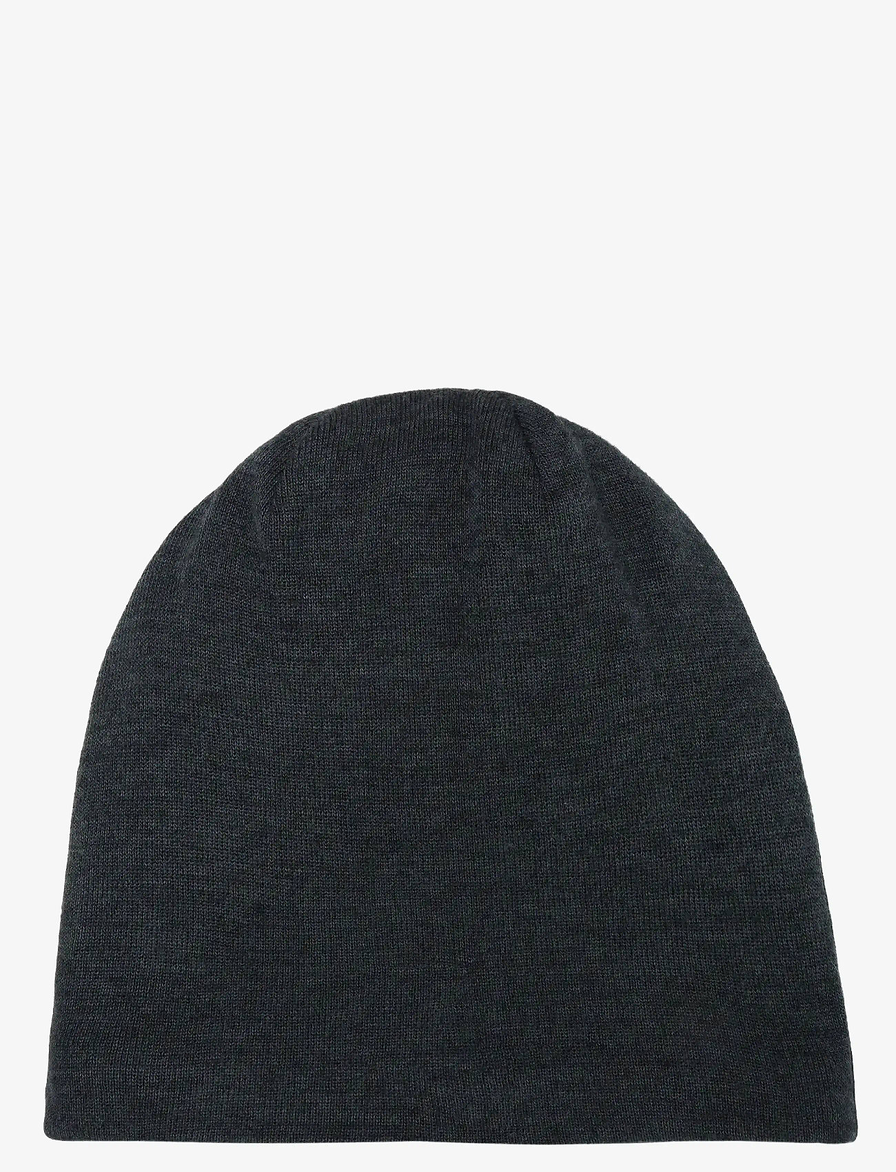 mikk-line - Wool Hat - Solid - accessoarer - dark grey melange - 1