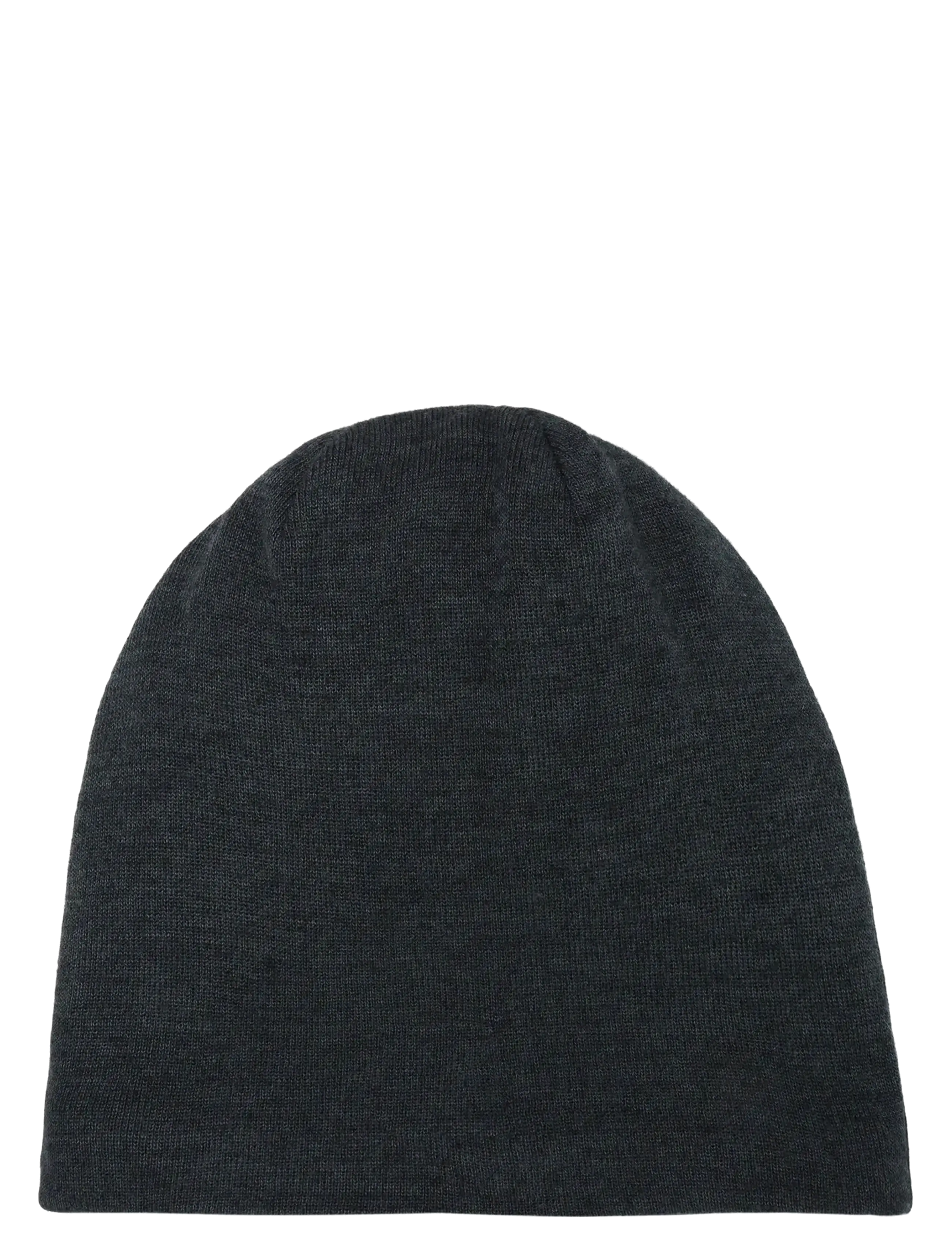 mikk-line - Wool Hat - Solid - accessories - dark grey melange - 1