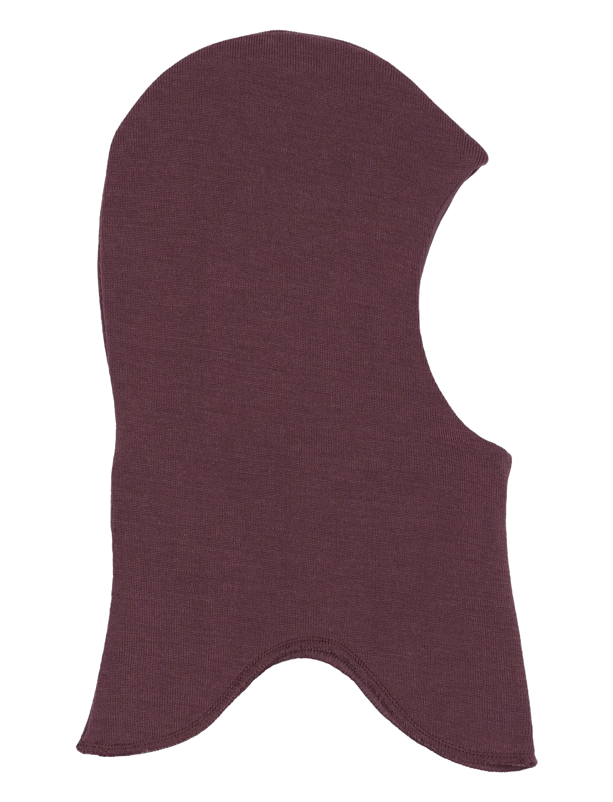 mikk-line - Wool Fullface - Solid w. Windstop - winteraccessoires - catawba grape - 1