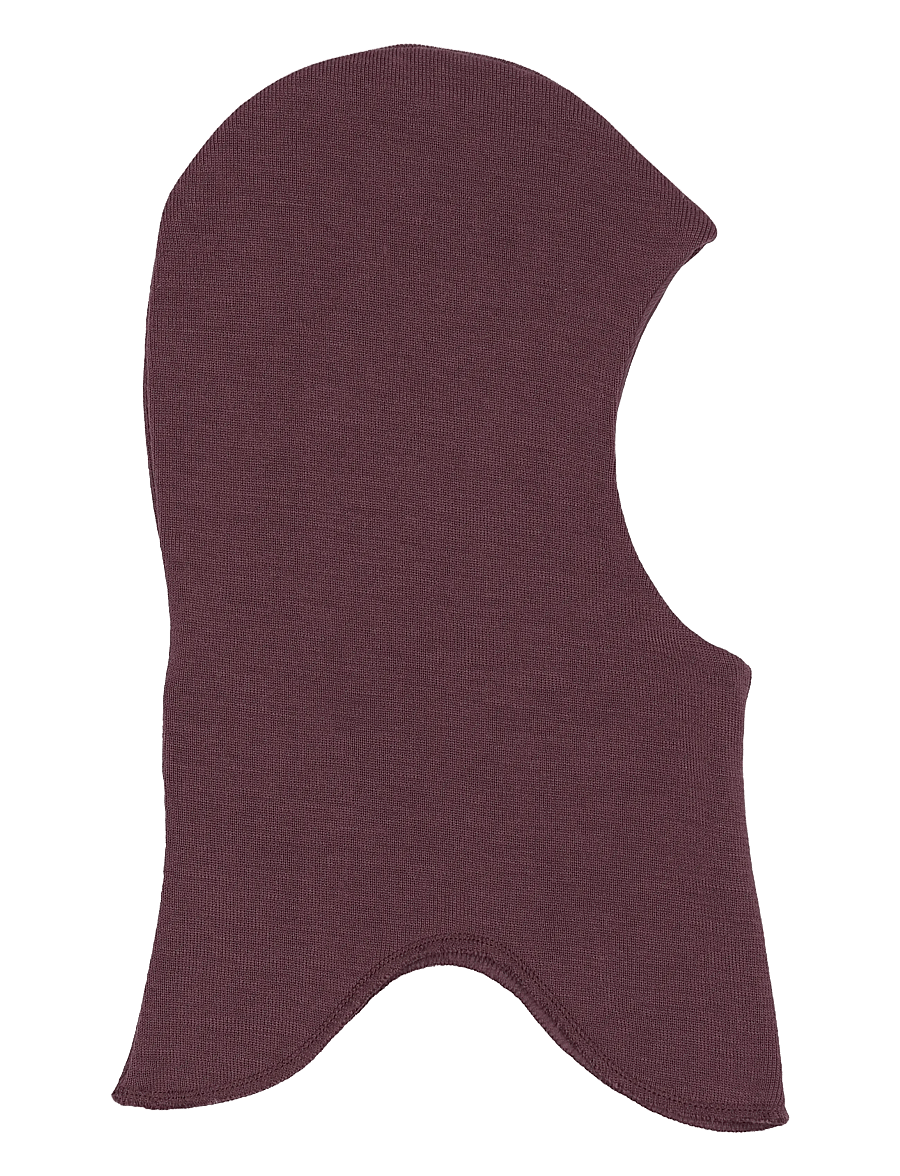 mikk-line - Wool Fullface - Solid w. Windstop - winteraccessoires - catawba grape - 1