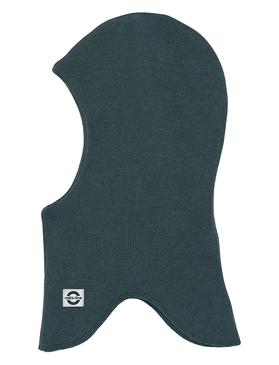 mikk-line - Wool Fullface - Solid w. Windstop - winteraccessoires - dark slate - 0