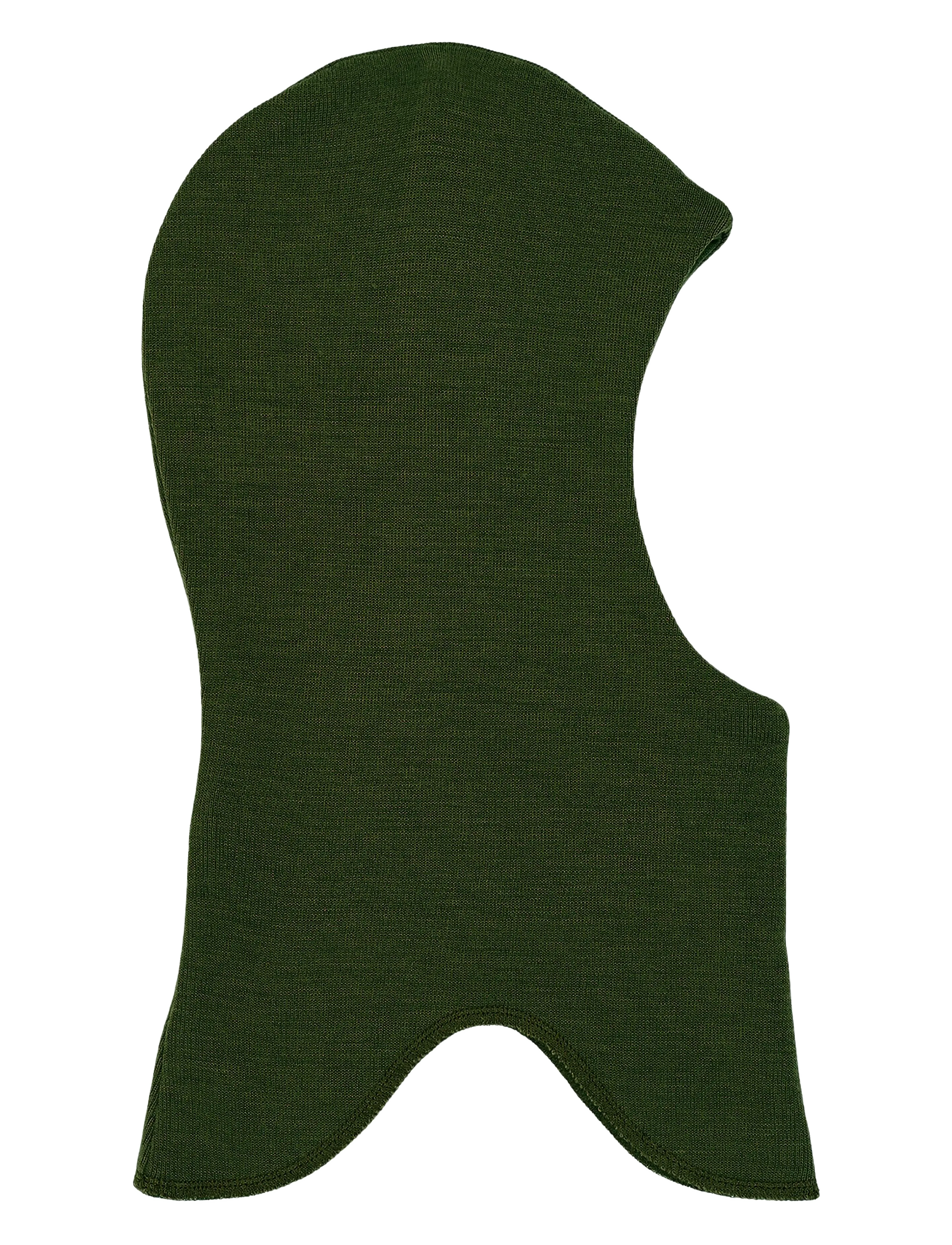 mikk-line - Wool Fullface - Solid w. Windstop - winteraccessoires - kombu green - 1