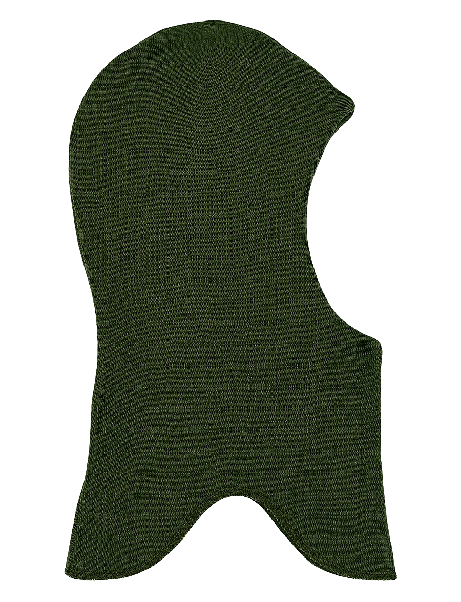 mikk-line - Wool Fullface - Solid w. Windstop - winteraccessoires - kombu green - 1