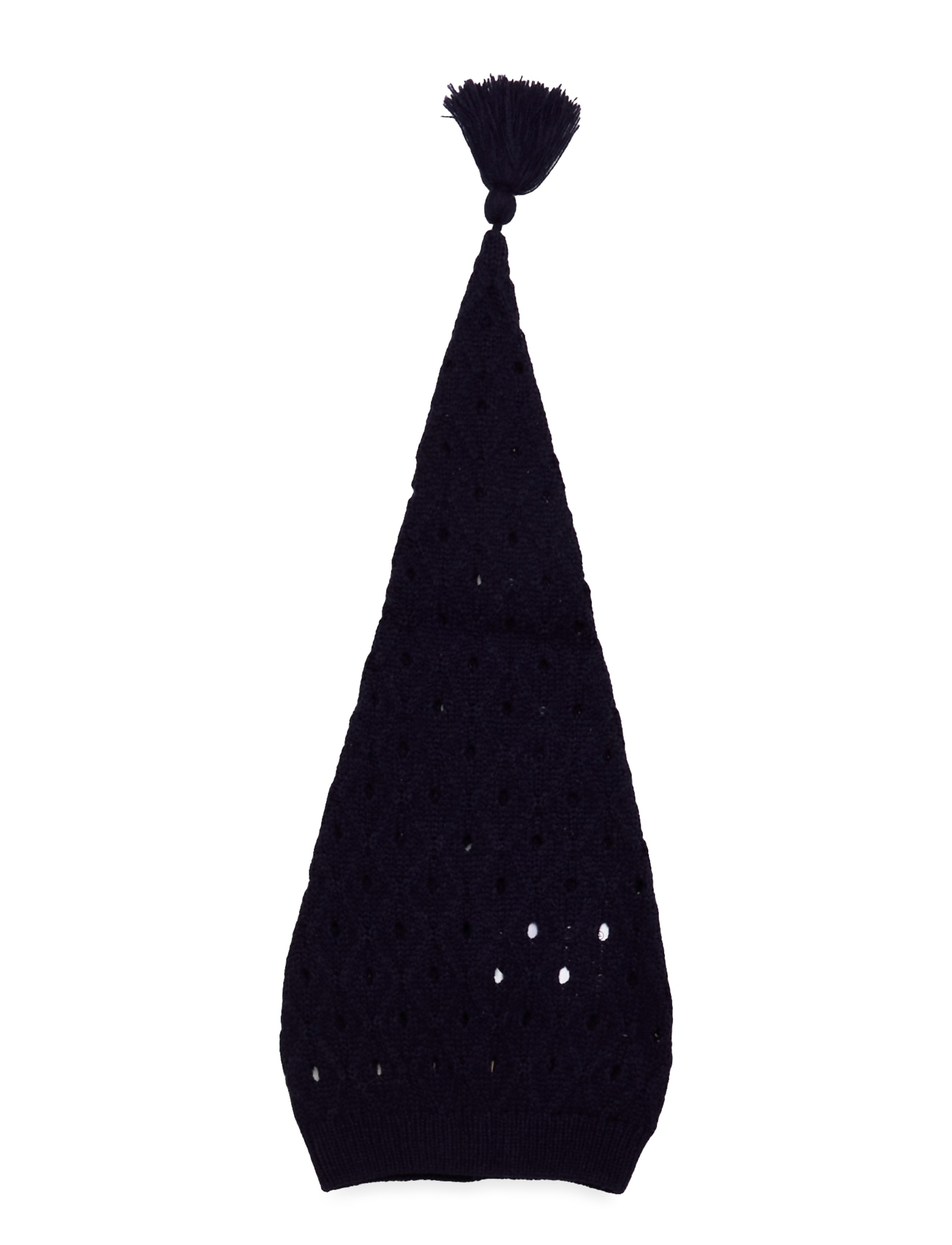 MIKK-LINE Christmas Hat Pattern Navy - 4-8 - Kinder
