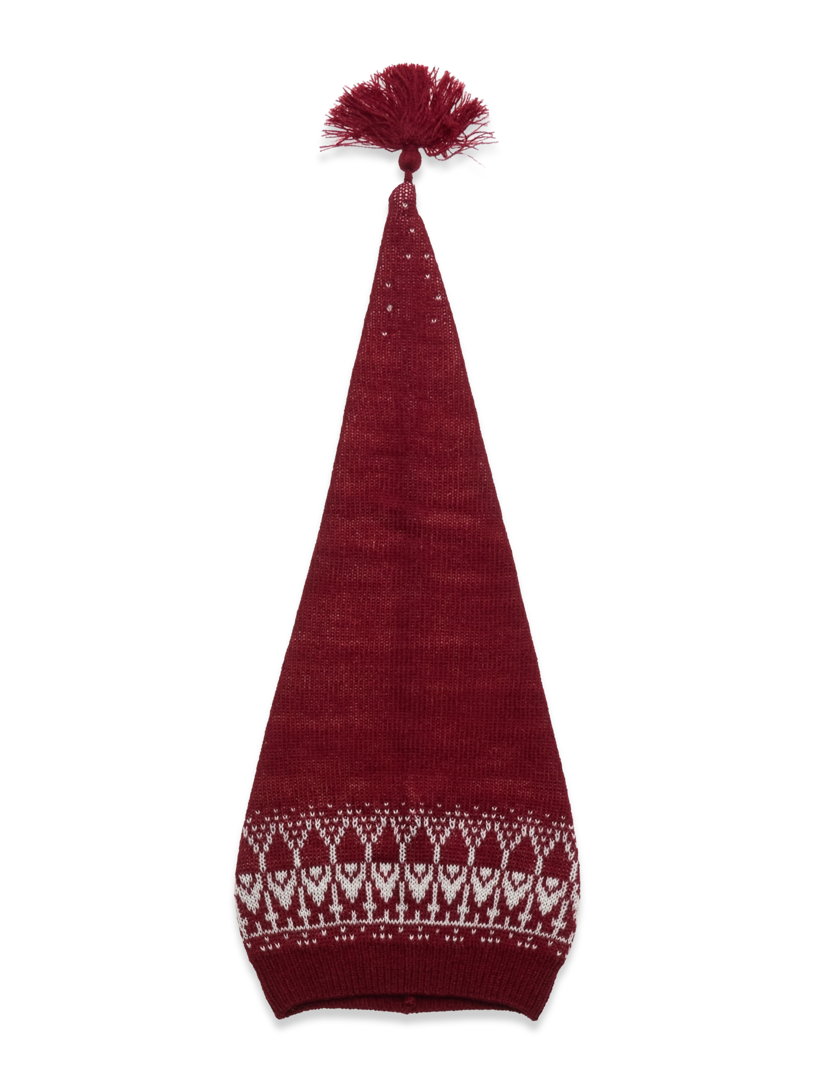 Christmas Hat Jacquard - RED