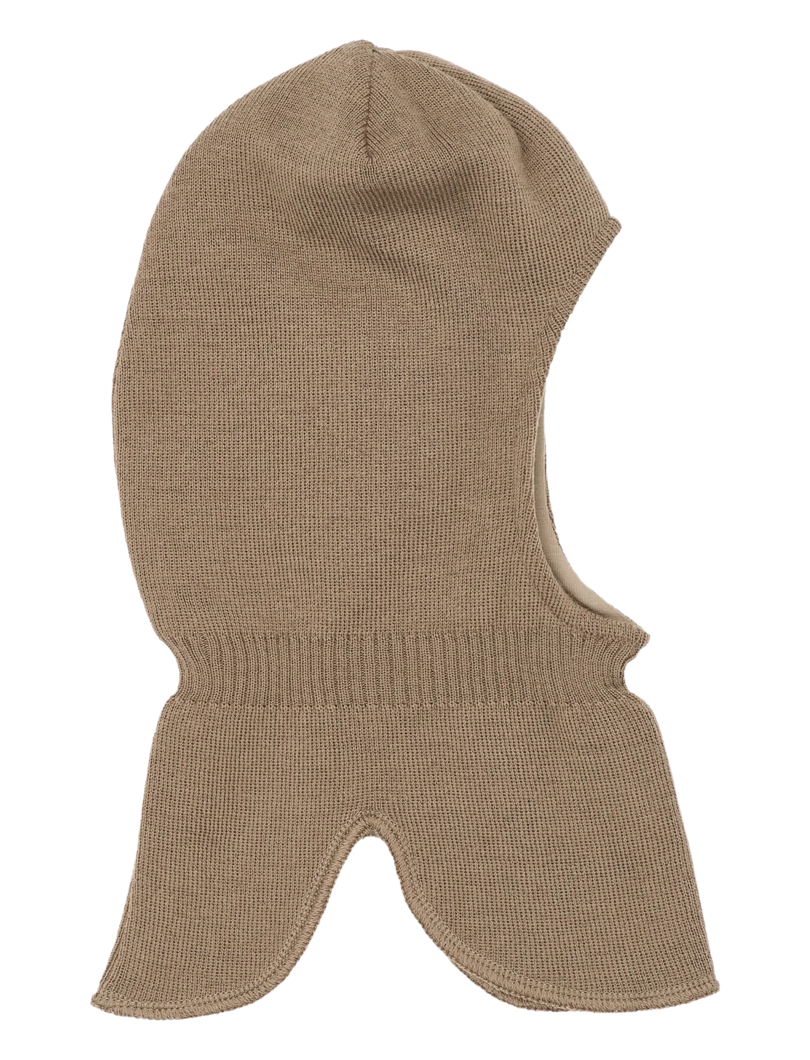 mikk-line - Knitted Balaclava w Wool & Windstop - winteraccessoires - falcon - 1