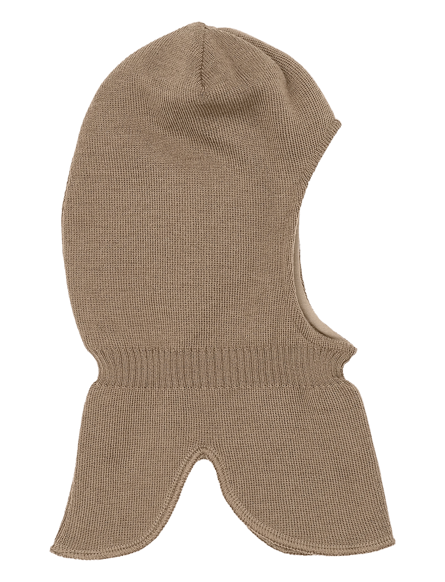 mikk-line - Knitted Balaclava w Wool & Windstop - winteraccessoires - falcon - 1
