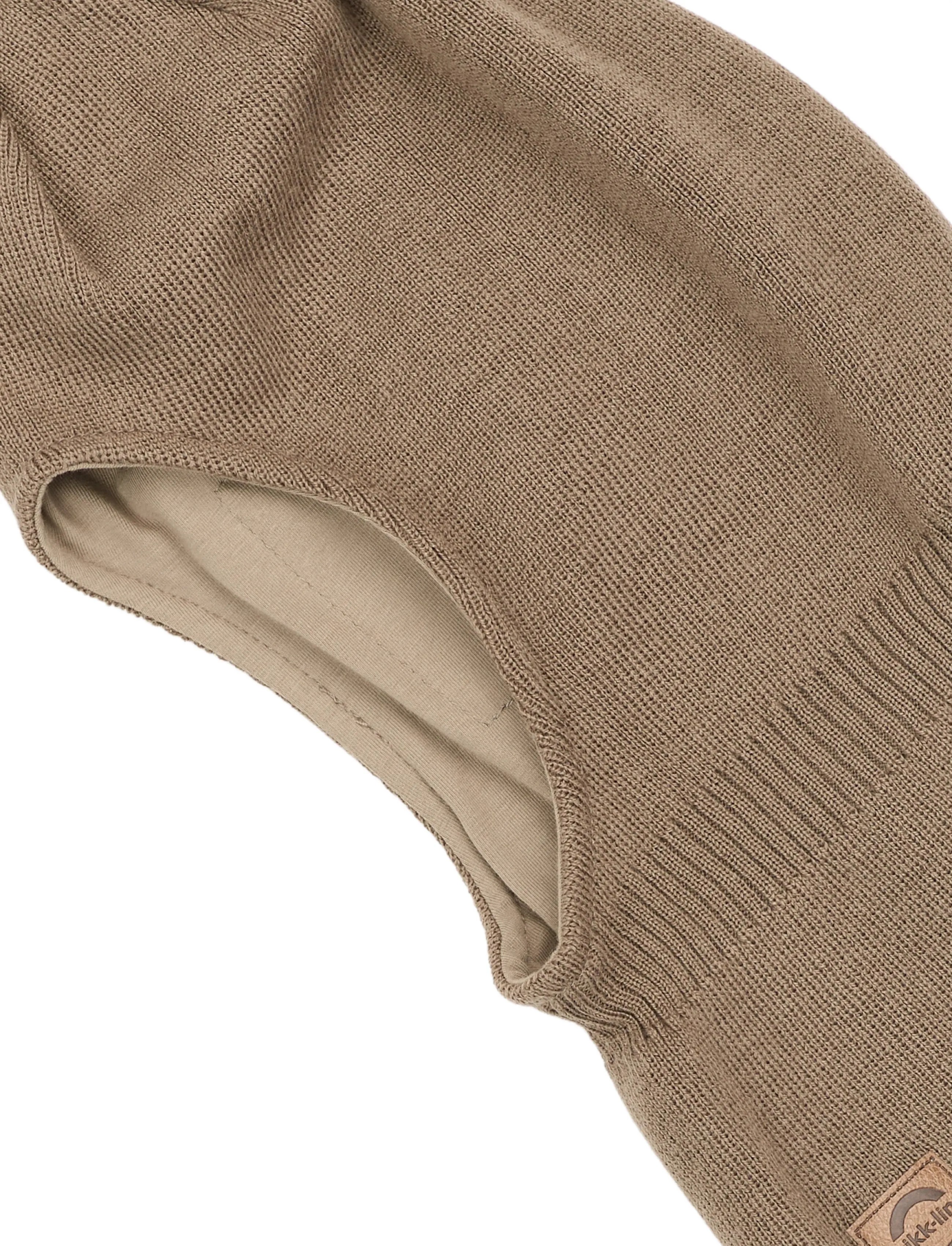 mikk-line - Knitted Balaclava w Wool & Windstop - winteraccessoires - falcon - 2