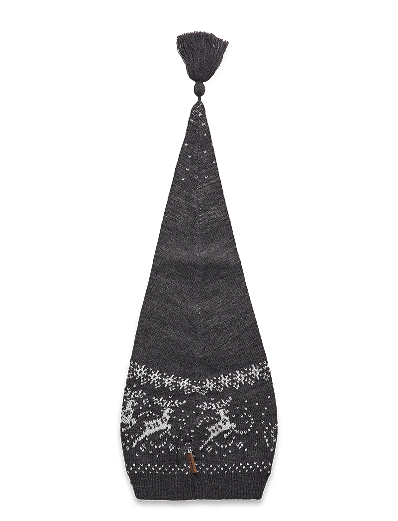 mikk-line - Christmas Hat Jacquard - beanies - antrazite - 1