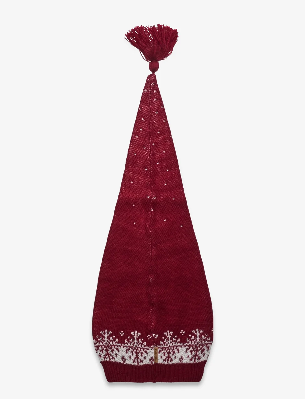 mikk-line - Christmas Hat Jacquard - beanies - red - 1