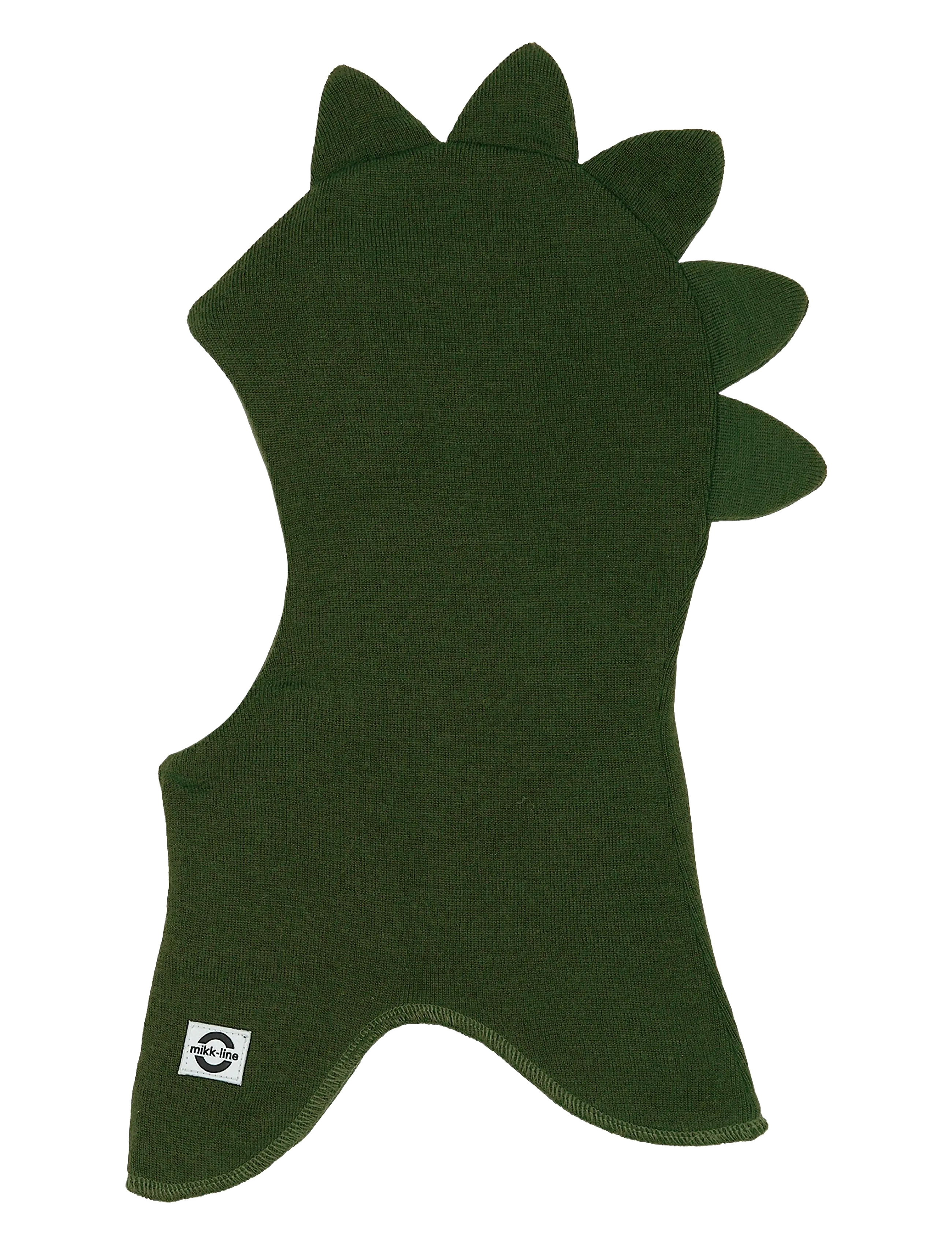 mikk-line Wool Fullface - Dino - Wool - KOMBU GREEN / green